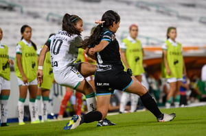 Cinthya Peraza, Damaris Godínez | Santos vs Chivas J9 A2021 Liga MX femenil