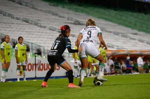 Alexia Villanueva, Joseline Montoya | Santos vs Chivas J9 A2021 Liga MX femenil