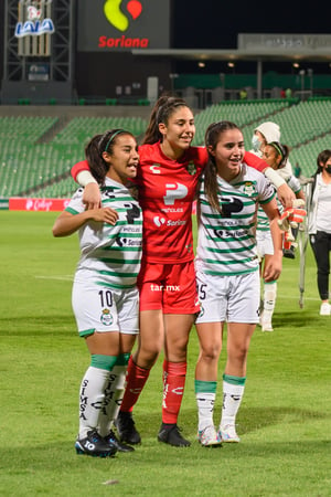 Cinthya Peraza, Daniela Delgado, Nicole Buenfil | Santos vs Chivas J9 A2021 Liga MX femenil