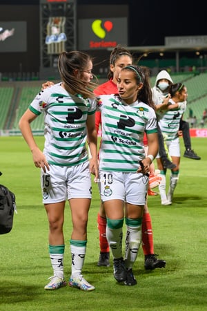 Cinthya Peraza, Daniela Delgado | Santos vs Chivas J9 A2021 Liga MX femenil