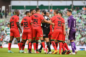 Jugador 15 expulsado | Santos vs FC Juárez J7 A2021 Liga MX