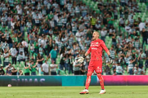 festeja gol de Brian Lozano, Manuel Lajud | Santos vs Mazatlán J12 A2021 Liga MX
