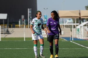 Alejandra Zuñiga, Hiromi Alaniz | Santos vs Mazatlán J3 A2021 Liga MX