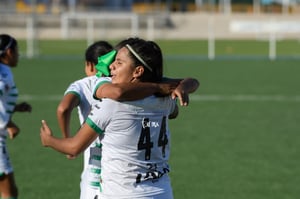 Festejo de gol, Paulina Peña | Santos vs Mazatlán J3 A2021 Liga MX