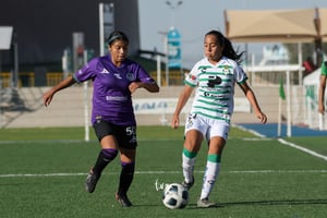Aleida Cruz, Hiromi Alaniz | Santos vs Mazatlán J3 A2021 Liga MX