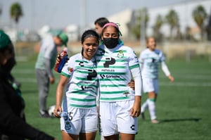 Martha Reyes, Ana Flores | Santos vs Necaxa J8 A2021 Liga MX
