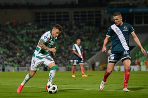 Lucas Jaques, Brian Lozano | Santos vs Puebla J9 A2021 Liga MX