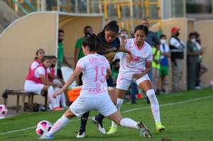 Daniela Delgado, Olga Trasviña, Kimberli Gómez | Santos vs Pumas J13 A2021 Liga MX femenil