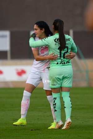 Paola Calderón, Lourdes De León | Santos vs Pumas J13 A2021 Liga MX femenil