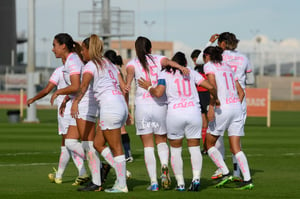 festejo de gol de Cinthya Peraza, Cinthya Peraza | Santos vs Pumas J13 A2021 Liga MX femenil