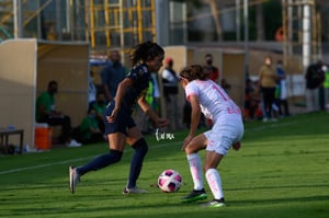 Nancy Quiñones, Marlyn Campa | Santos vs Pumas J13 A2021 Liga MX femenil