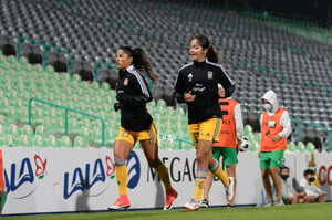 Miriam García, Stefany Ferrer | Santos vs Tigres J17 A2021 Liga MX femenil