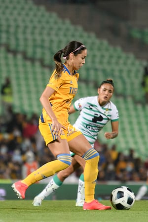 Greta Espinoza | Santos vs Tigres J17 A2021 Liga MX femenil