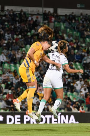 Alexia Villanueva, Lydia Rangel | Santos vs Tigres J17 A2021 Liga MX femenil