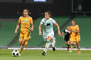 Cinthya Peraza, Bianca Sierra | Santos vs Tigres J17 A2021 Liga MX femenil