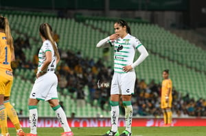 Marcela Valera | Santos vs Tigres J17 A2021 Liga MX femenil