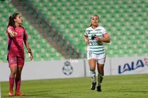 Cinthya Peraza, Ofelia Solís | Santos vs Tigres J17 A2021 Liga MX femenil