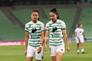 Katia Estrada, Alexxandra Ramírez | Santos vs Tigres J17 A2021 Liga MX femenil