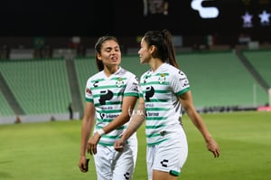 Katia Estrada, Alexxandra Ramírez | Santos vs Tigres J17 A2021 Liga MX femenil