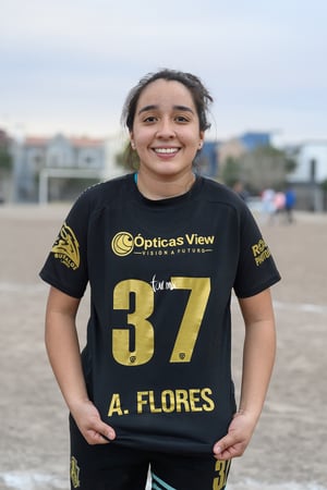 Andrea Flores, autora del gol Lagtor | Lagtor Meloneras