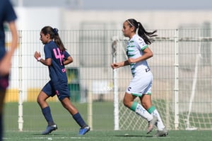 Hiromi Alaniz, Mariana Camacho | Santos vs Pumas femenil sub 17 cuartos de final