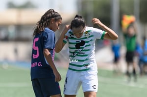 Hiromi Alaniz, Ana Mendoza | Santos vs Pumas femenil sub 17 cuartos de final