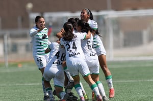 Celebran gol de Paulina Peña | Santos vs Pumas femenil sub 17 cuartos de final