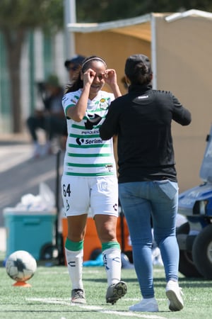 Claudia Ríos, Hiromi Alaniz | Santos vs Pumas femenil sub 17 cuartos de final
