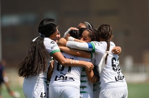Celebran gol de Celeste Guevara, Celeste Guevara | Santos vs Pumas femenil sub 17 cuartos de final
