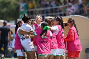 Celebran gol de Celeste Guevara, Celeste Guevara | Santos vs Pumas femenil sub 17 cuartos de final