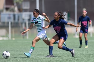 Ailin Serna, Ana Mendoza | Santos vs Pumas femenil sub 17 cuartos de final