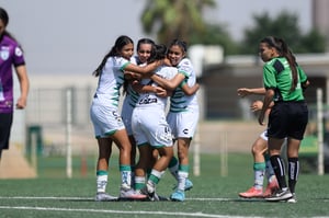 Celebran gol de Paulina, Frida Cussin, Paulina Peña, Lizzy R | Santos vs Pachuca femenil sub 17 semifinales