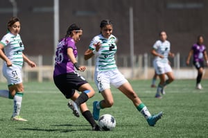 Ailin Serna, Cynthia Valadez | Santos vs Pachuca femenil sub 17 semifinales