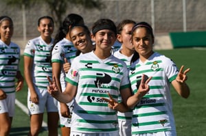 Maika Albéniz, Tania Baca | Santos vs Pachuca femenil sub 17 semifinales