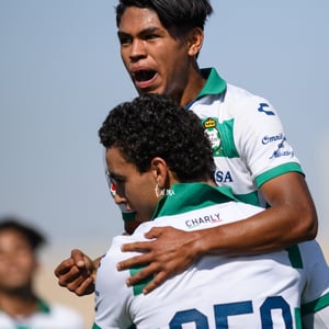 celebración de gol, Luis Vega, Luis Vega | Santos vs Tijuana sub 18 semifinales