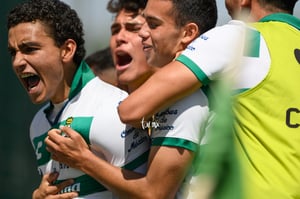 Celebran gol de Ronaldo Rubio, Ronaldo Rubio | Santos vs Tijuana sub 18 semifinales
