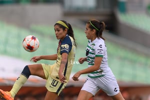 Karyme Martínez, Daniela Espinosa | Santos vs America J9 C2022 Liga MX femenil