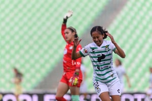 Olga Trasviña | Santos vs America J9 C2022 Liga MX femenil