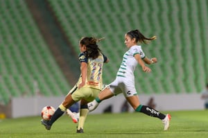 Katia Estrada, Dorian Hernández | Santos vs America J9 C2022 Liga MX femenil