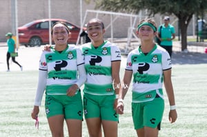 Tania Baca, Celeste Guevara, Perla Ramirez | Santos Laguna vs Atlas FC femenil J13 A2022 Liga MX