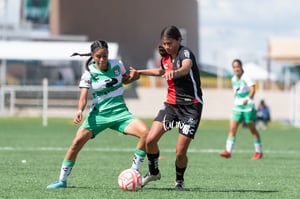 Ailin Serna, Lorena Vega | Santos Laguna vs Atlas FC femenil J13 A2022 Liga MX