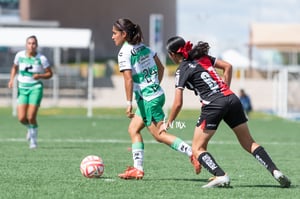 Ashleen Carrillo, Maika Albéniz | Santos Laguna vs Atlas FC femenil J13 A2022 Liga MX