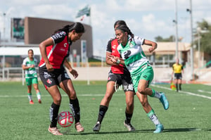 Ailin Serna, Anette Reyes | Santos Laguna vs Atlas FC femenil J13 A2022 Liga MX