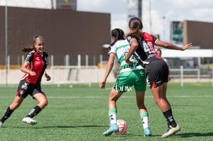 Ailin Serna, Lorena Vega, Ashley López | Santos Laguna vs Atlas FC femenil J13 A2022 Liga MX