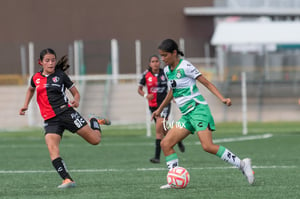 Frida Cussin, Ashleen Carrillo | Santos Laguna vs Atlas FC femenil J13 A2022 Liga MX