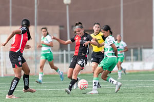 Ashley López, Aylin Salais | Santos Laguna vs Atlas FC femenil J13 A2022 Liga MX