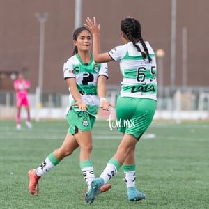 Ailin Serna, Maika Albéniz | Santos Laguna vs Atlas FC femenil J13 A2022 Liga MX
