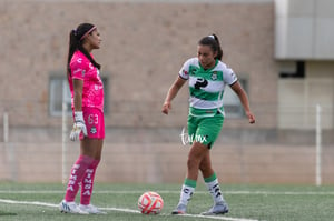 Frida Cussin, Arlett Casas | Santos Laguna vs Atlas FC femenil J13 A2022 Liga MX