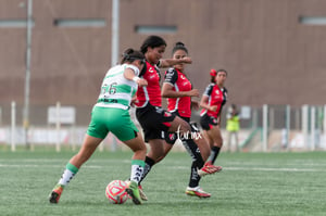 Lorena Vega, Frida Vallejo, Mereli Zapata | Santos Laguna vs Atlas FC femenil J13 A2022 Liga MX