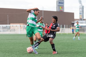 Frida Cussin, Abigail Sanchez | Santos Laguna vs Atlas FC femenil J13 A2022 Liga MX